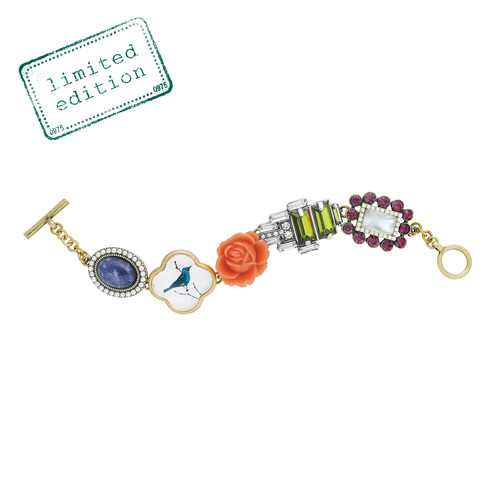 LA BELLE ROSE COLLAGE BRACELET on a white background