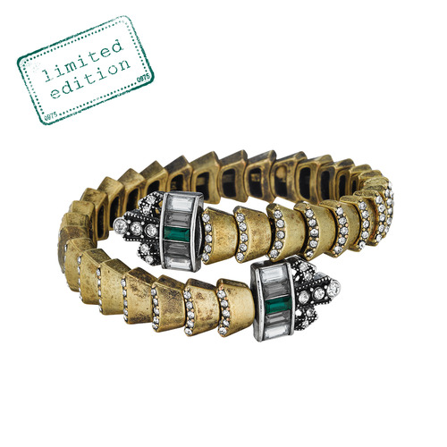 JARDINS DU TROCADERO PAVE WRAP BRACELET on a white background