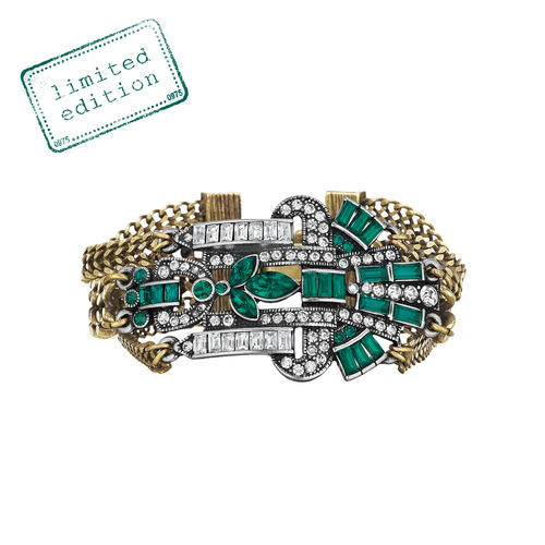 JARDINS DU TROCADERO STATEMENT BRACELET on a white background