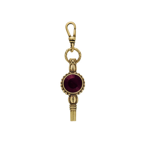 TRESORS VINTAGE KEY CHARM on a white background