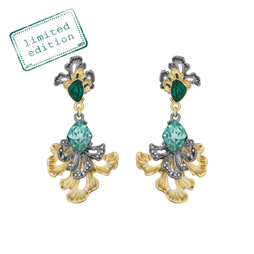 LE ROCOCO CLIP-ON EARRINGS on a white background