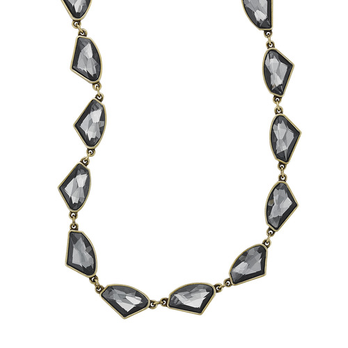 SUNSET ON THE SEINE COLLAR NECKLACE on a white background