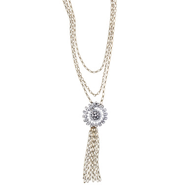 Deco Tassle Pendant  on a white background