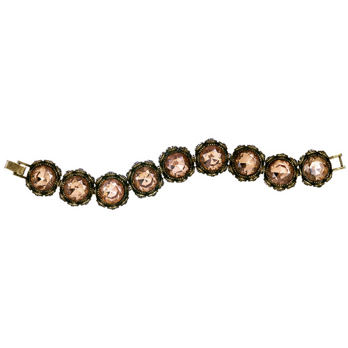 Crystal Brûlée Sparkle Bracelet on a white background