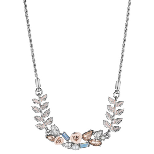 Briar Rose Garland Necklace on a white background