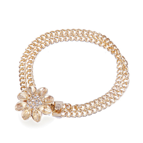 Sunflower Bracelet on a white background