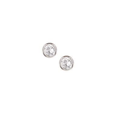 Classic CZ Stud Earrings