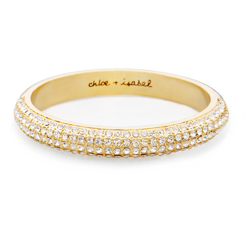 Modern Deco Pave Bangle